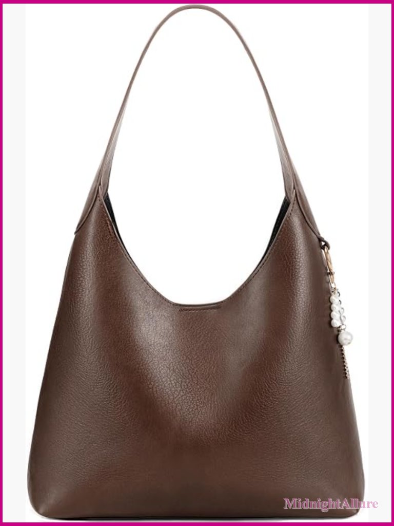 Slouchy Shoulder Bag Vintage Hobo Lightweight Tote Purse